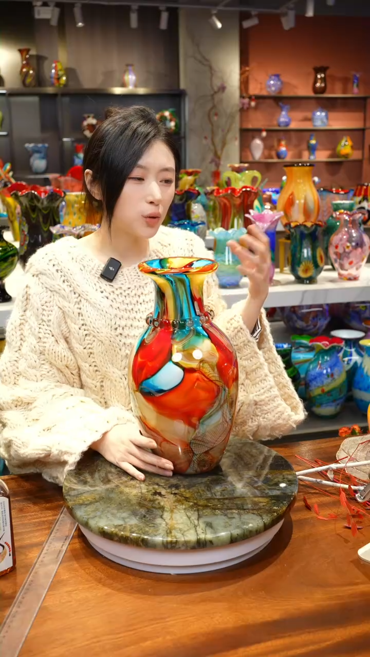 【闪购商品】手作精工花器一级色料，空运包邮，送货上门