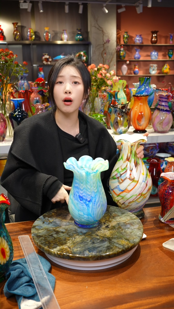 【闪购商品】手作精工花器一级色料，空运包邮，送货上门