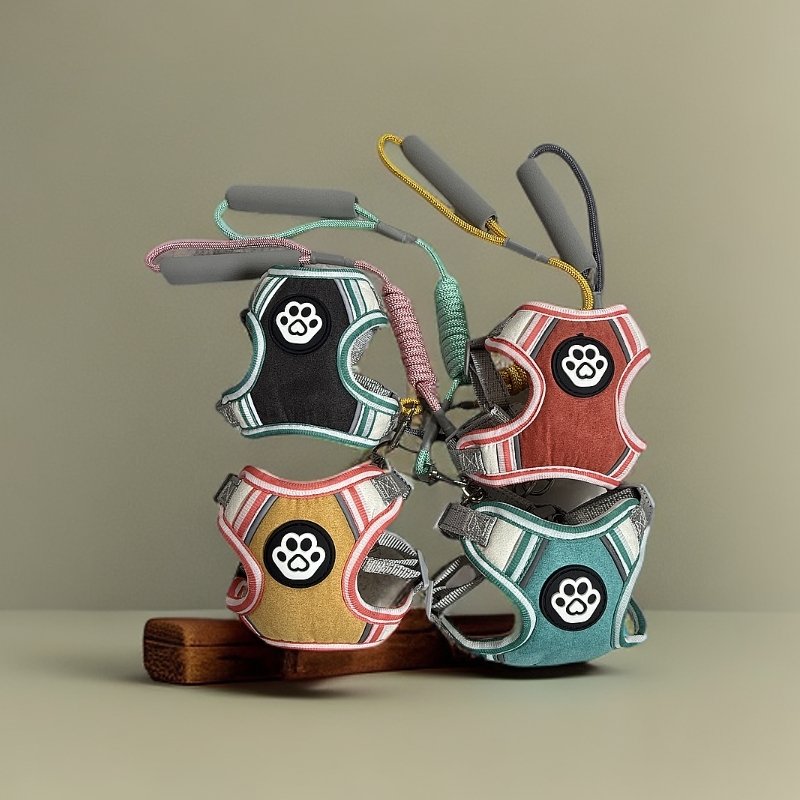 小体专用双层加厚胸背带狗狗通用牵引绳