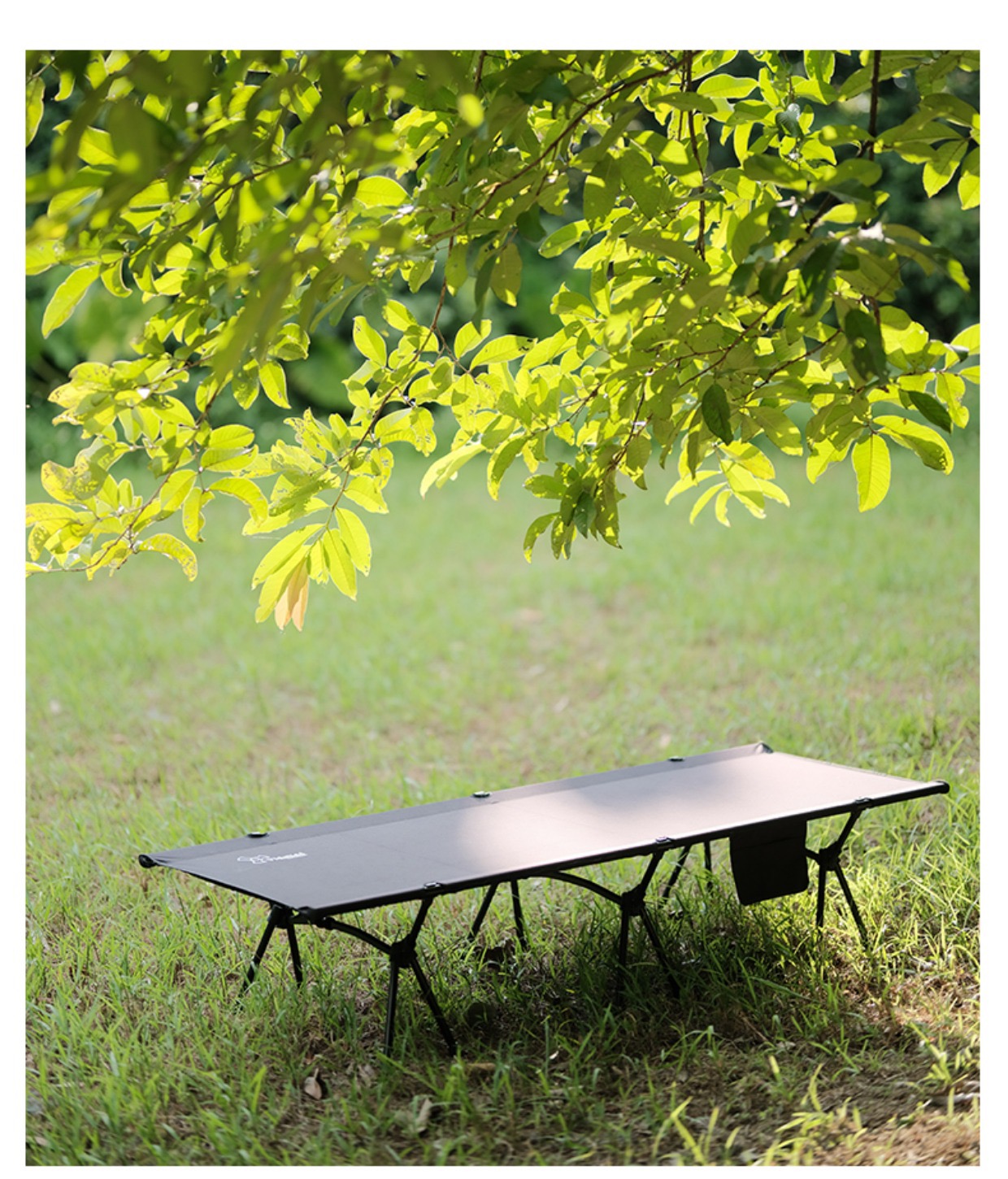 vidalido户外行军单人铝合金超轻折叠床