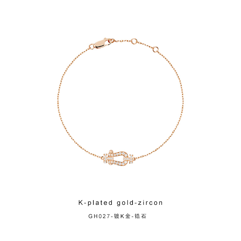  CNC精工手链 马踏飞燕经典百搭高级马蹄手链GH027