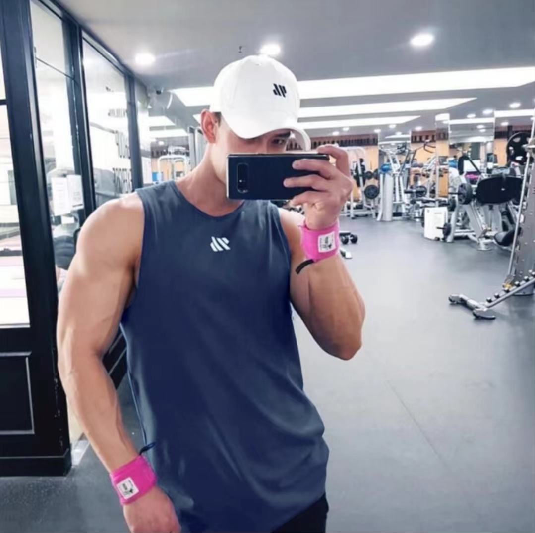 （满两件29.8）夏季无袖背心健身房跑步器械训练显肌肉运动恤衣服