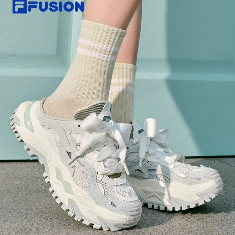 BIANCO MULE 缎带蝴蝶结 斐乐潮牌硬糖低帮厚底鞋T12W431607F