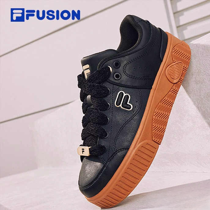 FILA FUSIONSTACK滑板鞋女鞋流光风饼干运动鞋 T12W342208F