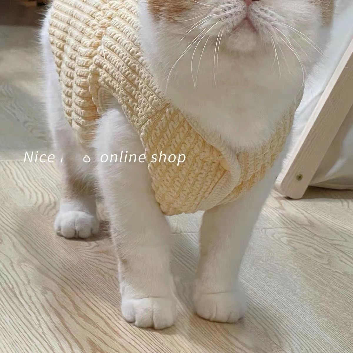 可爱毛线马甲宠物2023秋冬季猫咪衣服布偶蓝猫狗狗加绒保暖小背心