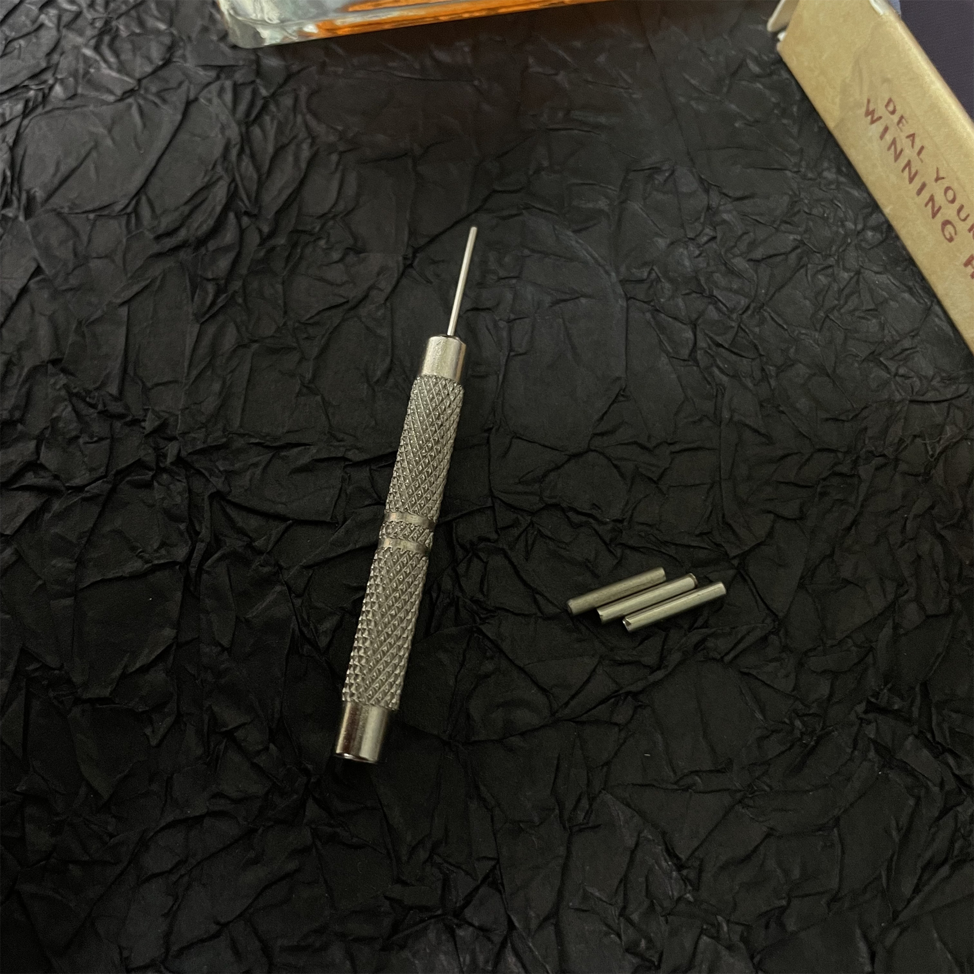 打火机铰链针 冲子加铰链针 打火机维修工具 不同铰链针可选