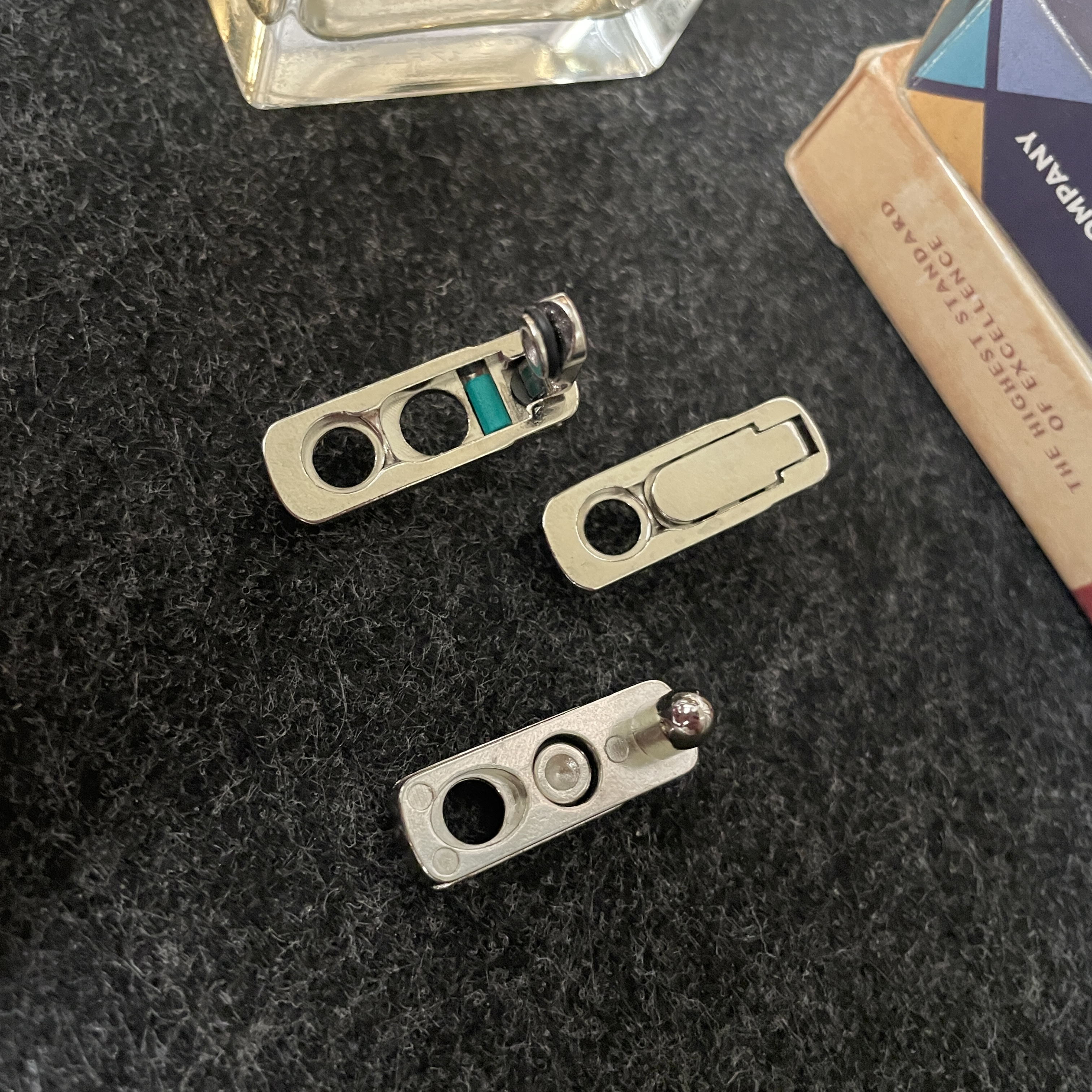 打火机合金密封底垫 窄机金属底垫 机械质感高端密封垫 提升手感