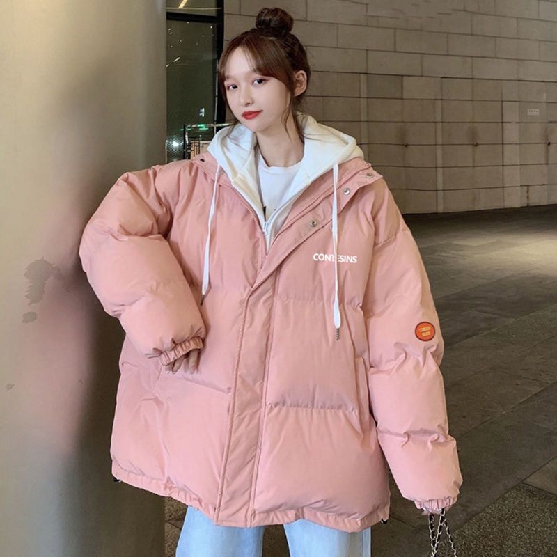 爆款女羽绒服年新款羽绒衣羽绒服女冬季韩版宽松假两件外套同