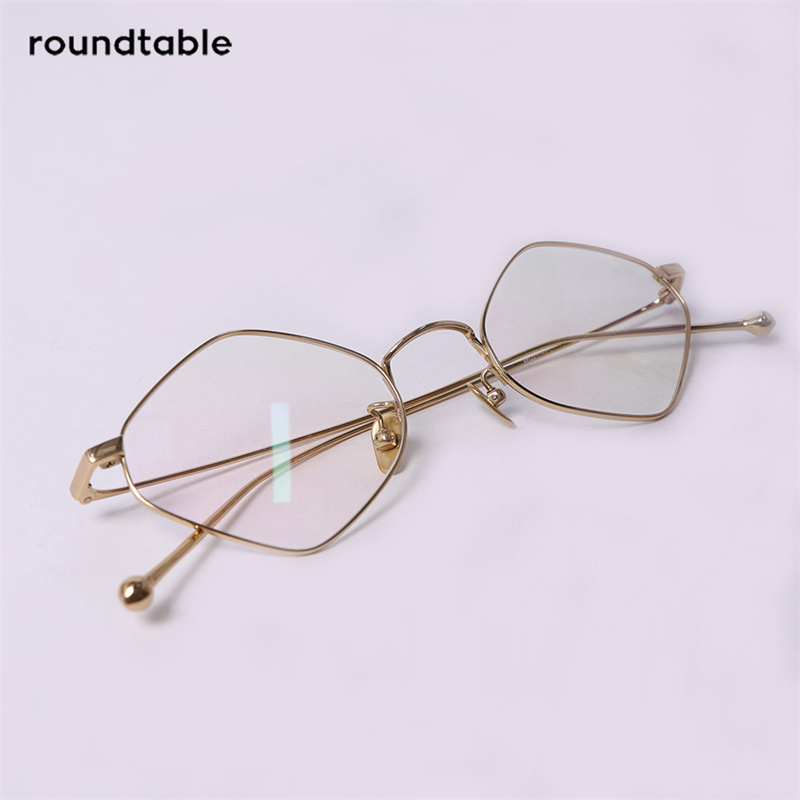 时尚可配镜片钛合金平光眼镜 BFS9606104