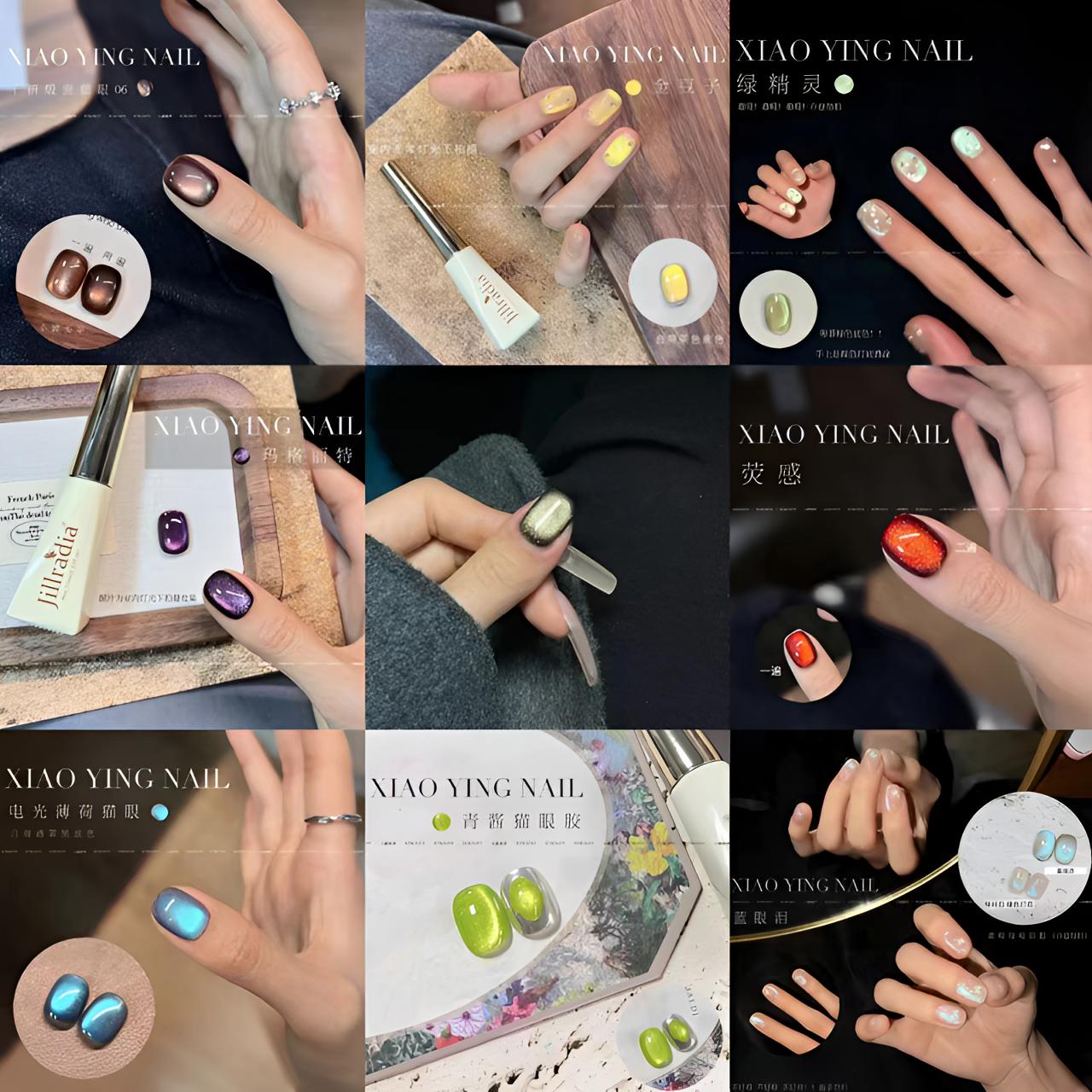 【6.25】透色 爆闪 猫眼 铂金甲油胶 福利-工具福利-美甲产品福利