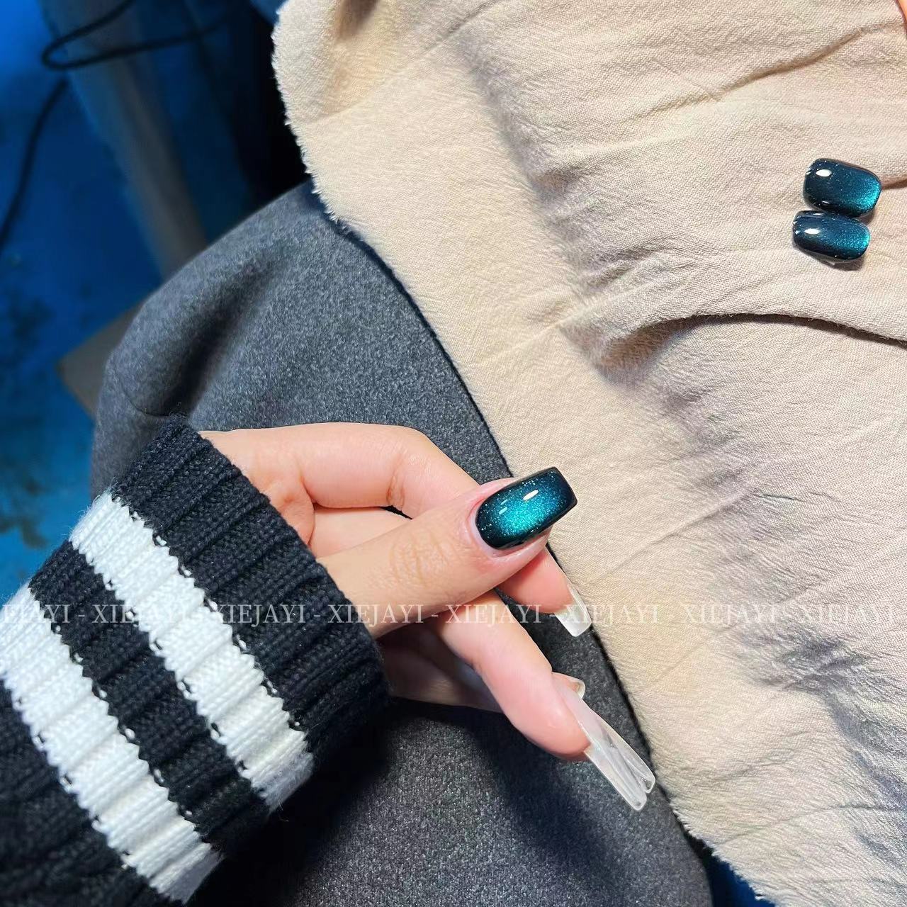 【新墨尔本】猫眼胶 亚克力方罐5g（单色）甲油胶