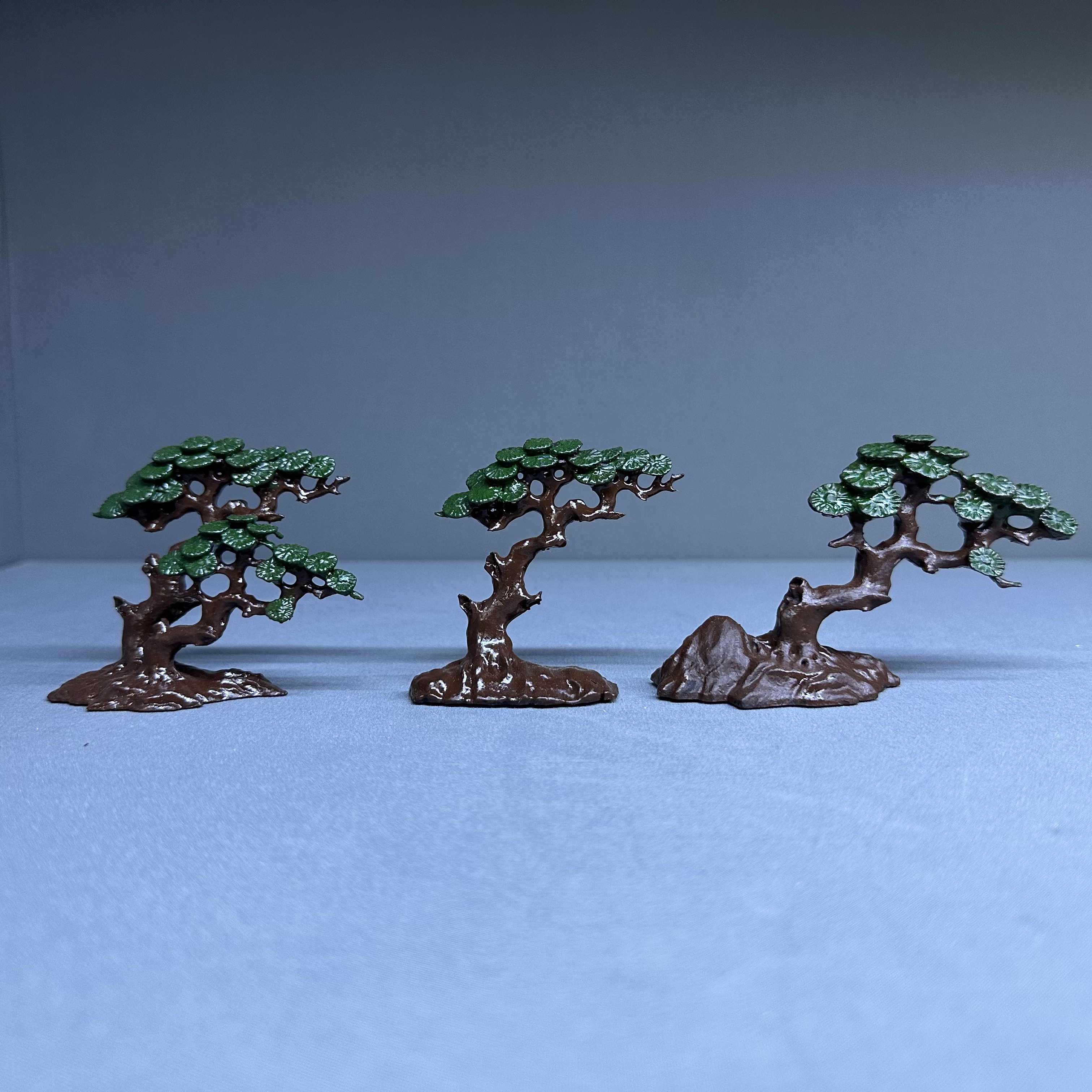 松树迎客松——摆件奇石假山盆景微景观沙盘唯美新中式摆件满20包邮