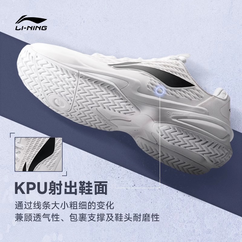 【2024新品】李宁网球 稳定系列SECURE PRO男女同款网球鞋ATAV003