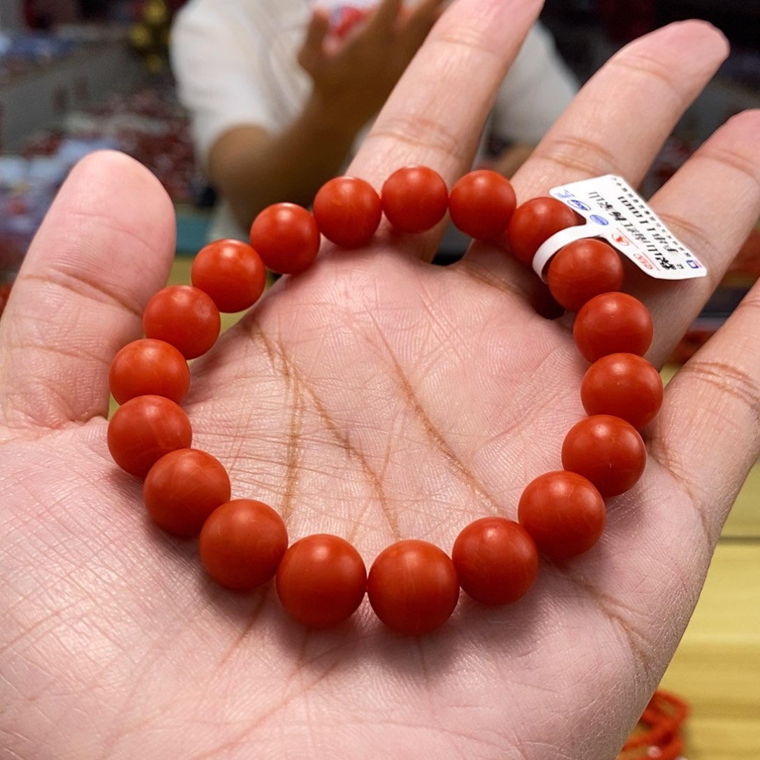 南红玛瑙11mm（多样性发一）未镶嵌