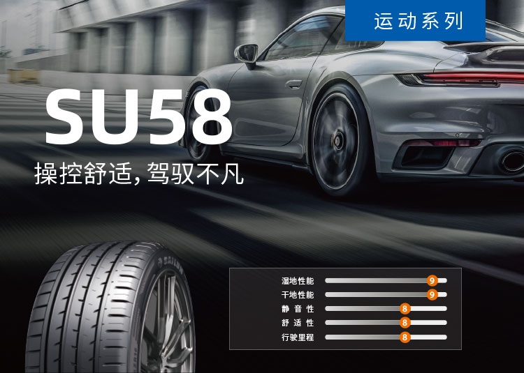 18寸赛轮轮胎，国货精品，静音舒适耐磨度好，干湿路面抓地性强！