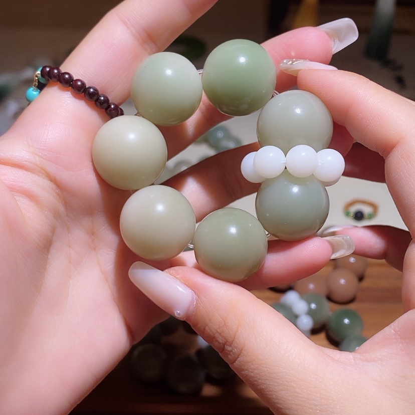 【闪购商品】白玉菩提吊坠