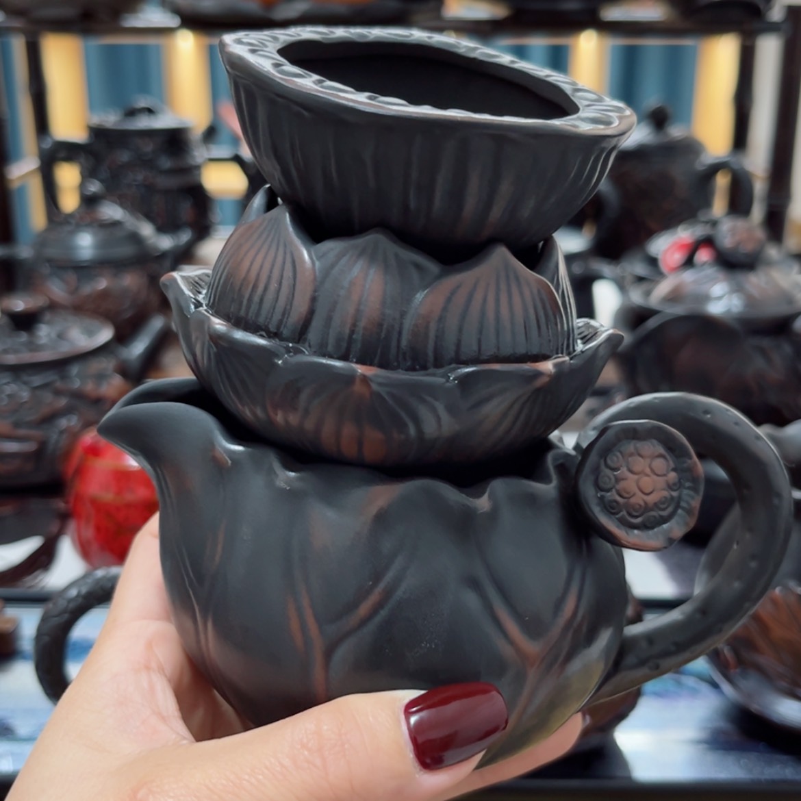 【闪购商品】陶瓷壶阿*