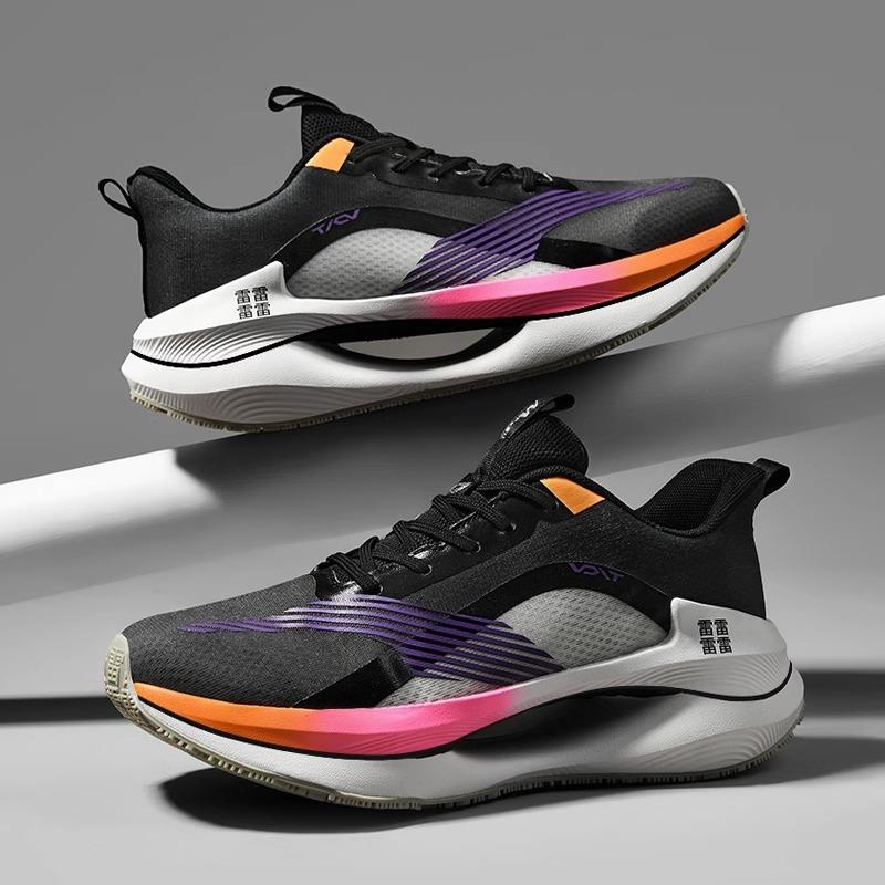 安踏神行大绝影跑步鞋男款减震超轻跑鞋冬季棉鞋大童男鞋青少年加