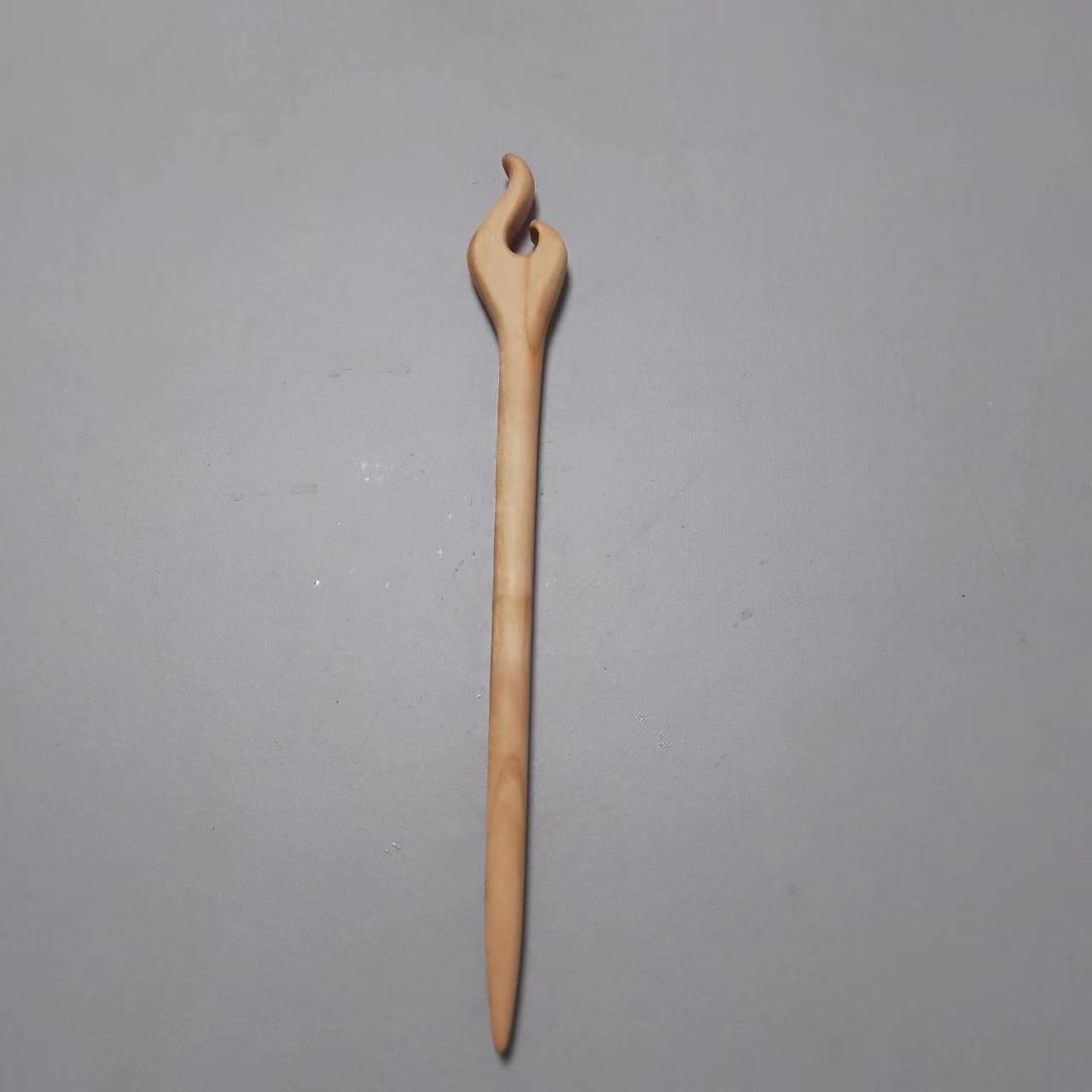 特色手工--桃木簪子.桃木发簪.灵焰.国风发簪.古风簪子