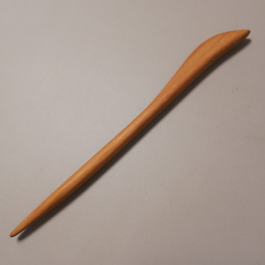 特色手工--原木原色桃木簪子，不上色不上漆