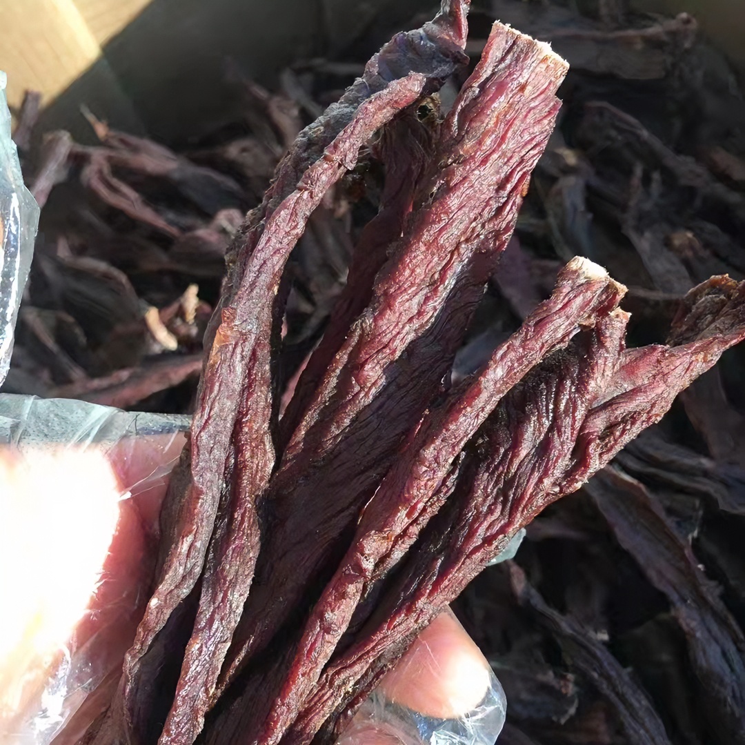 【江艳家】内蒙古风干牛肉干 【长干条】 解馋 有嚼劲    500g/袋 