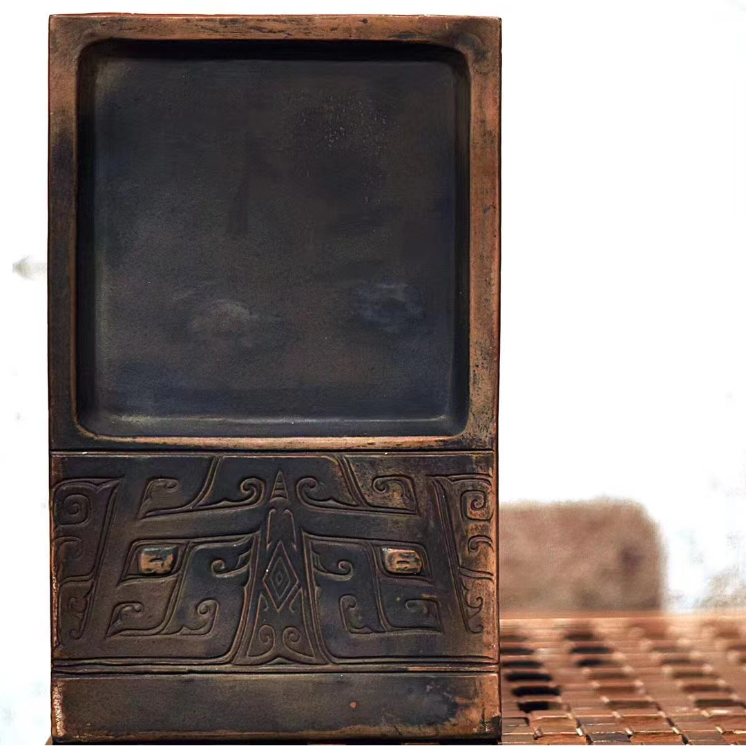 秦砖茶海秦砖茶海砚台壶承家用茶道泡台