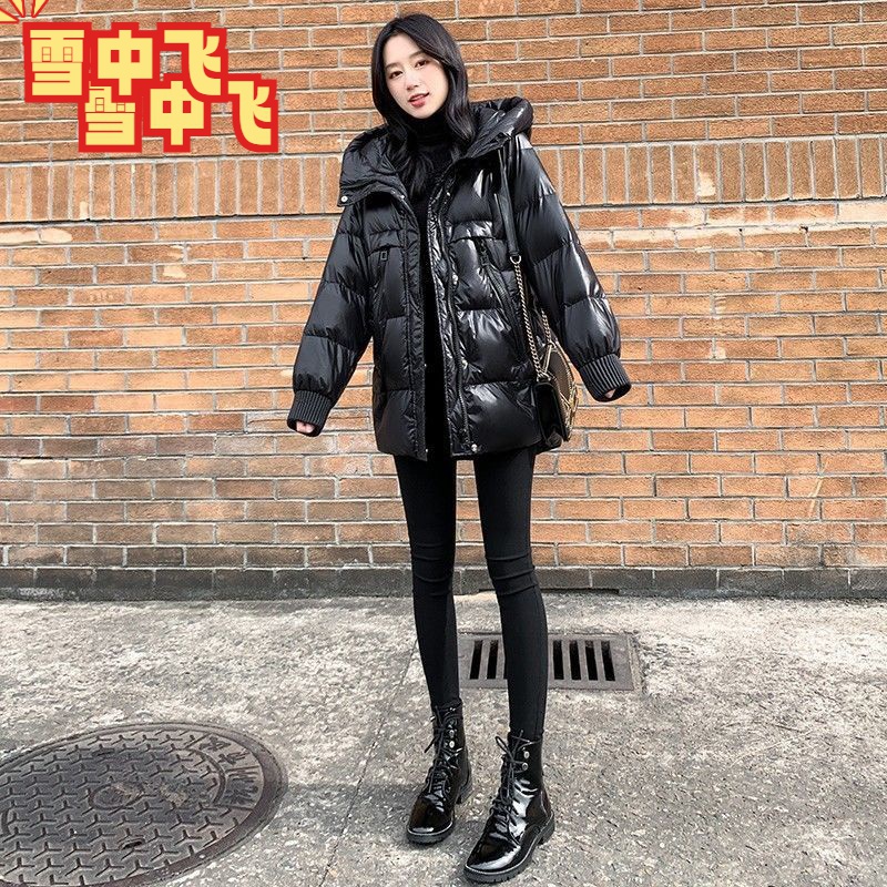 雪中飞反季羽绒服女短款2022年冬季新款韩版