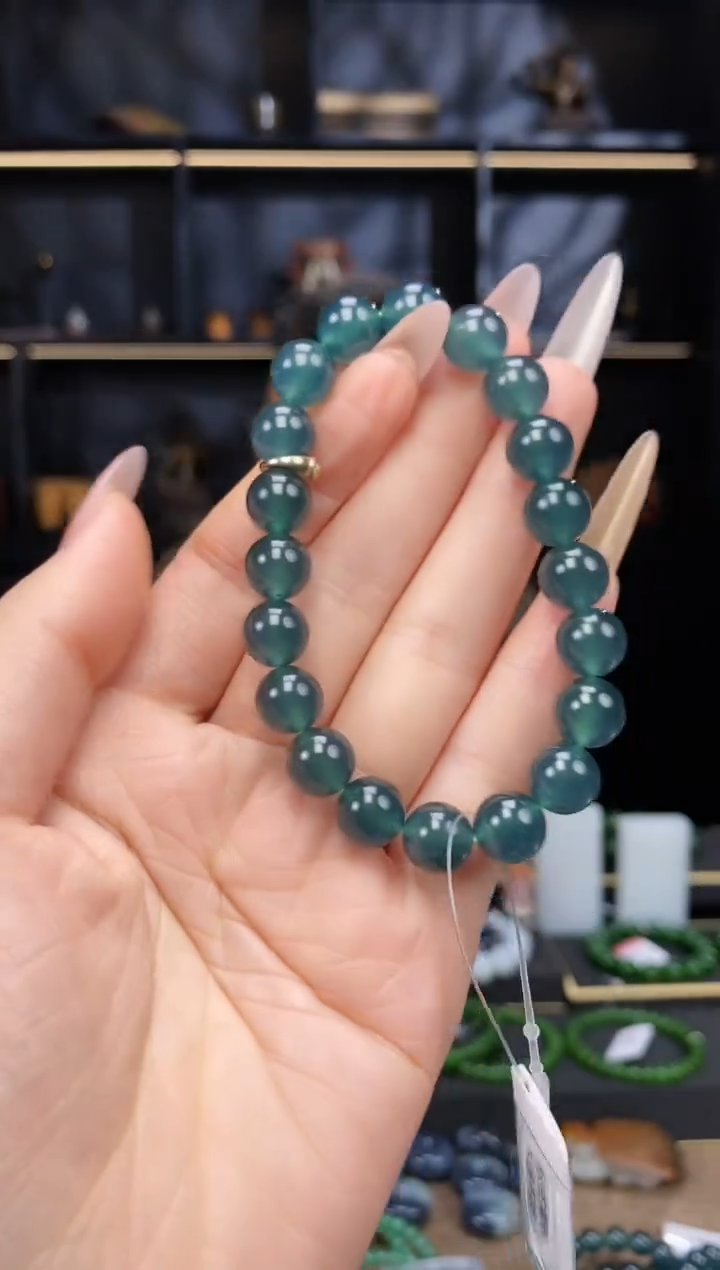 【闪购商品】翡翠手串未镶嵌10mm圆珠手串