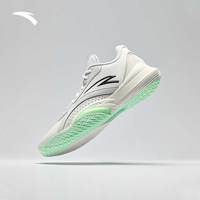 安踏风洞5丨低帮运动鞋实战风男款缓震新款透气专业实战篮球鞋