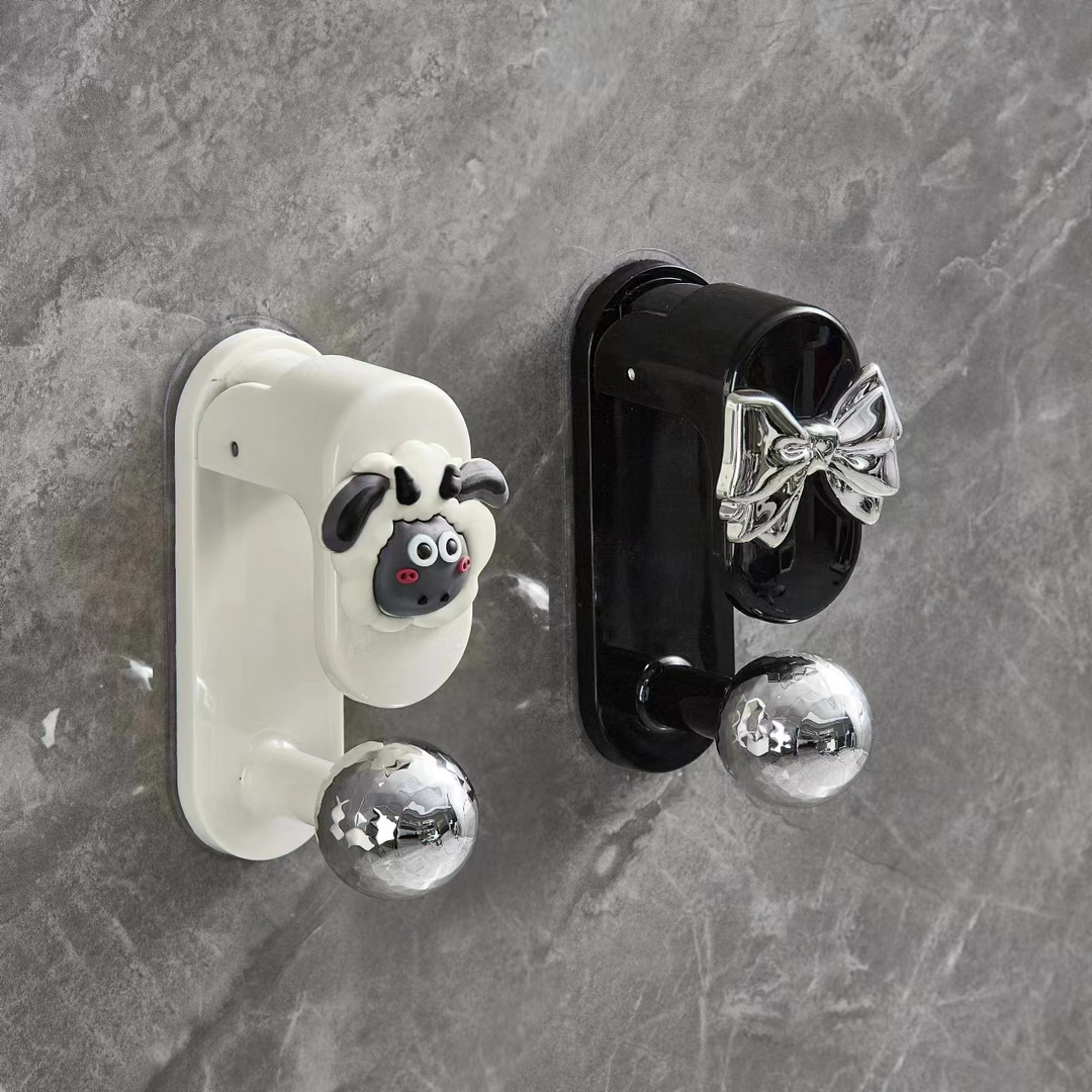 壁挂式脸盆挂钩免打孔厕所盆架卫生间收纳置物家用浴室挂盆神器