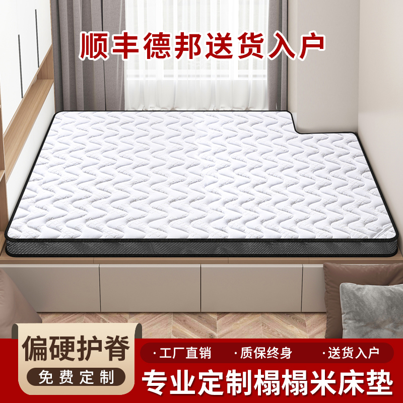 天然椰棕床垫榻榻米垫子定制专用可折叠环保家用硬垫3e棕垫加硬