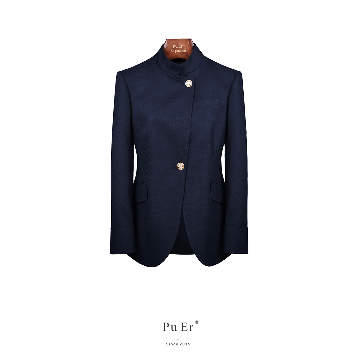 PUER老钱羊毛复古夹克