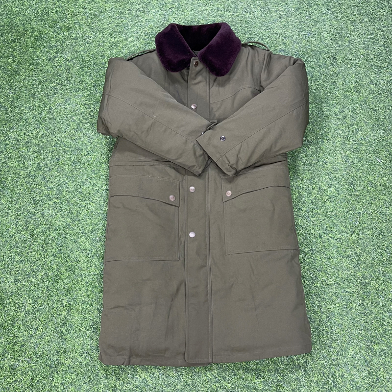 库存老货零三款羽绒大衣男女东北冬季防寒加厚带毛领中长款过膝