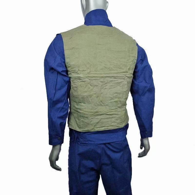 库存50式马甲老式垫肩背心垫背加厚帆布垫肩工地农活扛东西用