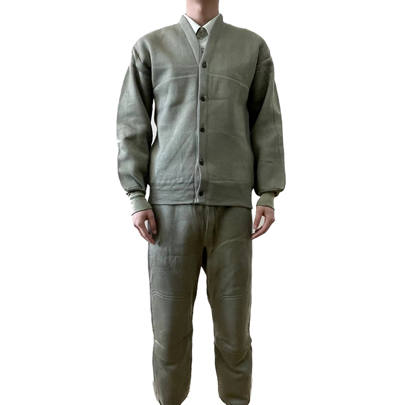 老货库存草绿绒衣裤男士冬季老式绒衣裤套装抓绒保暖防寒户外