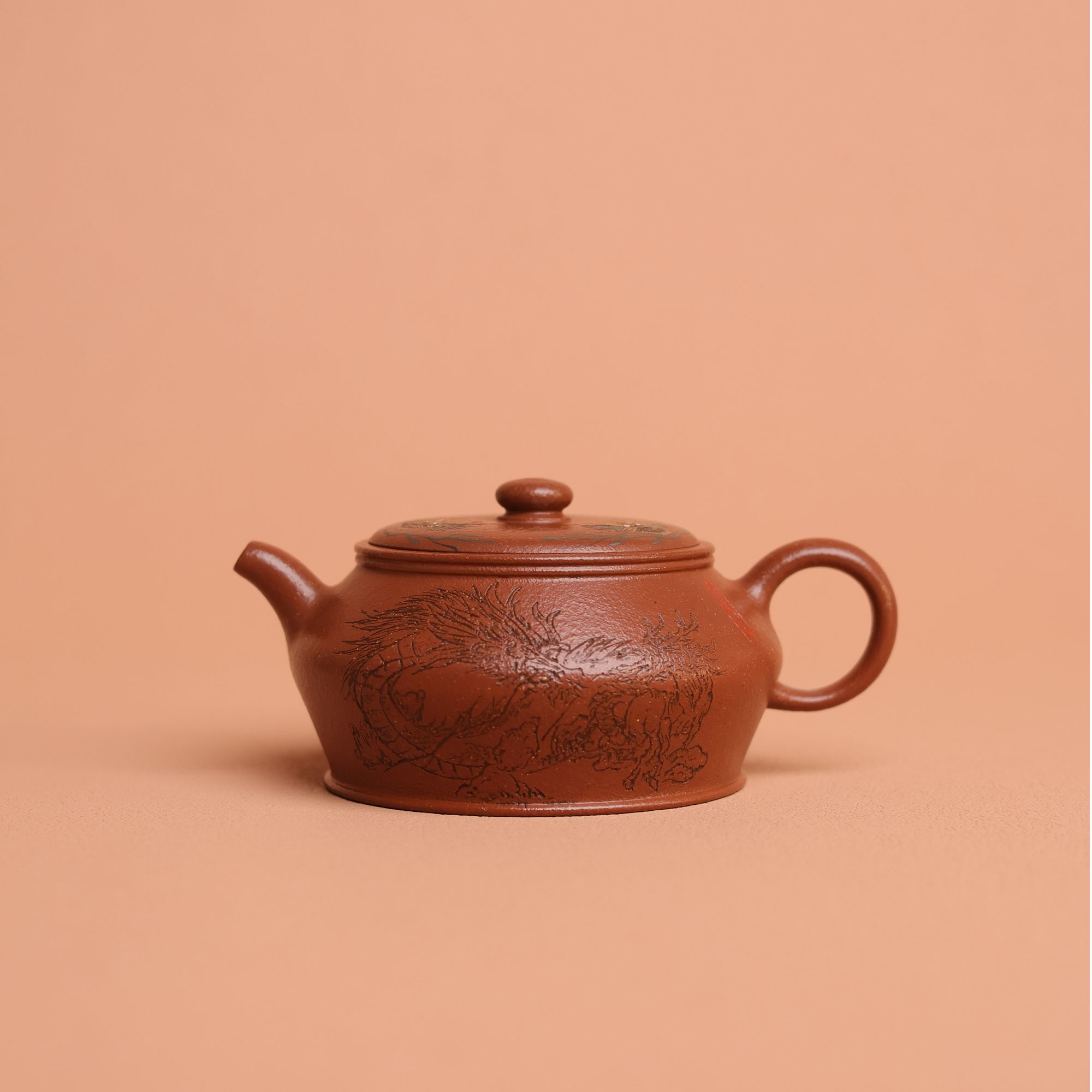 「西游记之小白龙」260cc 降坡泥 全手工中品紫砂壶