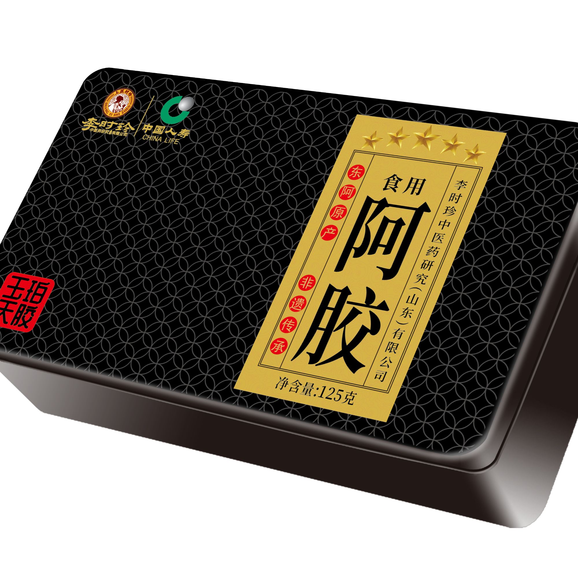 李时珍阿胶块非遗传承东阿原产阿胶块