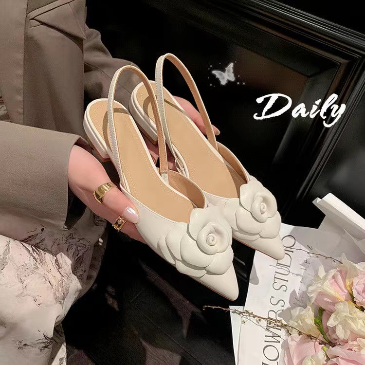 华华力推 部分有瑕疵  接受的姐妹入  NO退NO换    单鞋夏季法式