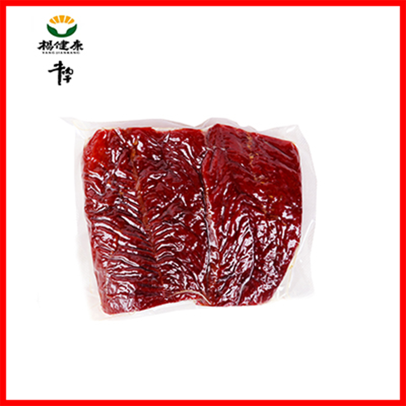  西乡杨健康牛肉干五香味解馋办公室零食大块装500g