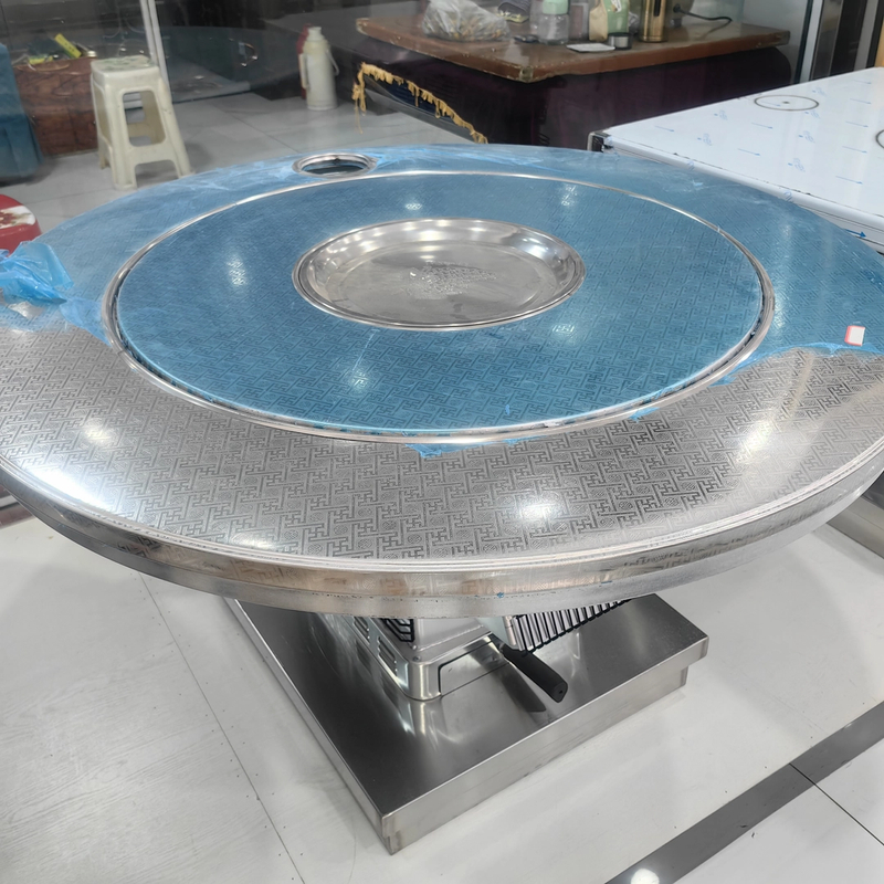 116cm304不锈钢平转1.0厚不锈钢底座巧燃/任燃-无烟高温气化炉