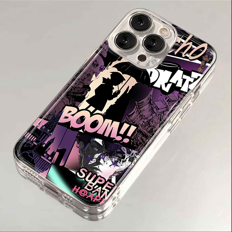 美式涂鸦少女iphone15苹果手机壳14promax硅胶13pro透明12全包11