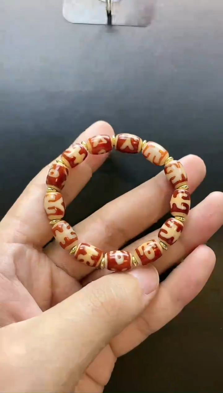 【闪购商品】玛瑙/玉髓颈饰未镶嵌Y21244多样性-贵贵红肉手串