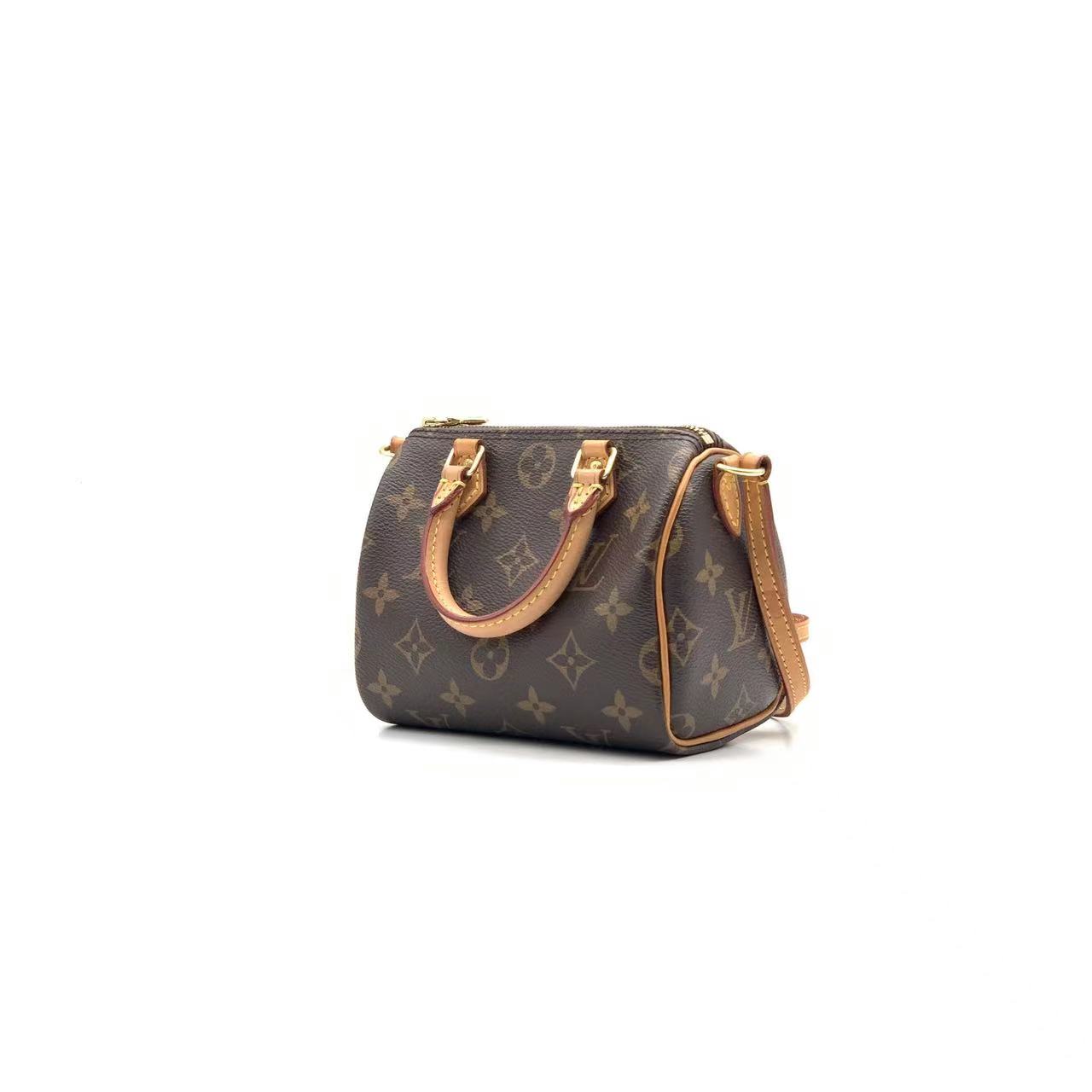95新 LouisVuitton/路易威登 牛奢网/LV老花sp nano枕头包