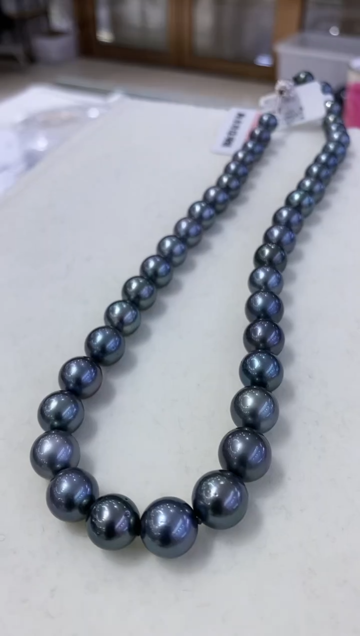 【闪购商品】海水珍珠项链未镶嵌大溪地项链