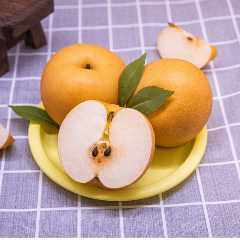 生态种植新鲜现发薄皮多汁甜脆可口梨王特产正宗山东秋月梨2.5kg