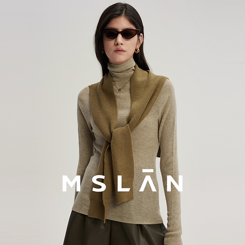 MSLAN【商场同款】秋新款复古披肩MFCM9P01