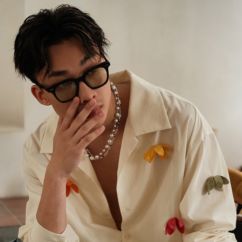 余三火同款潮款时尚个性定制板材男款眼镜复古 度数可定制潮流
