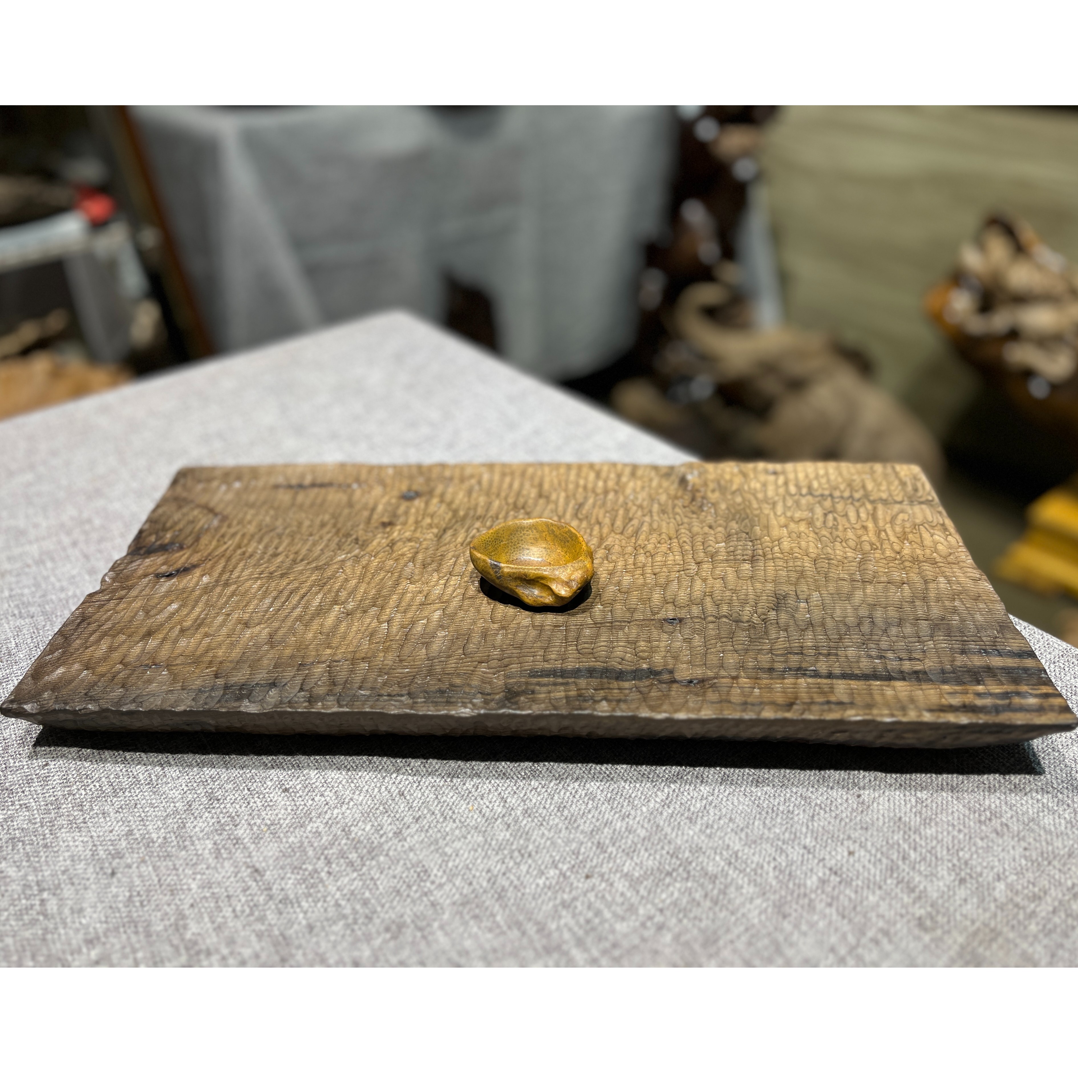 金丝楠阴沉木干泡盘 茶周边，手工制品，适合喝茶的朋友