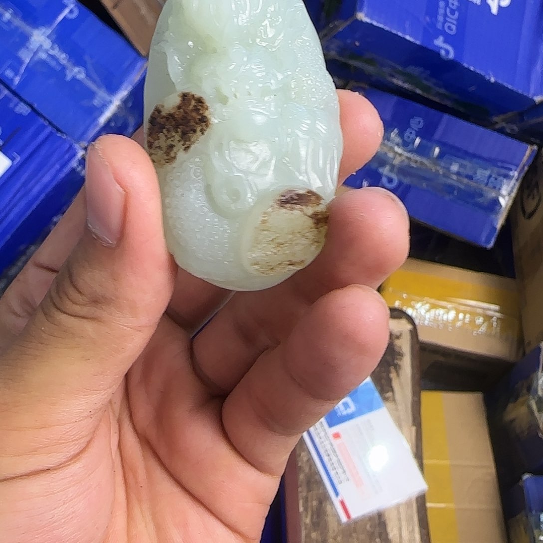 和田玉（糖玉）挂件未镶嵌
