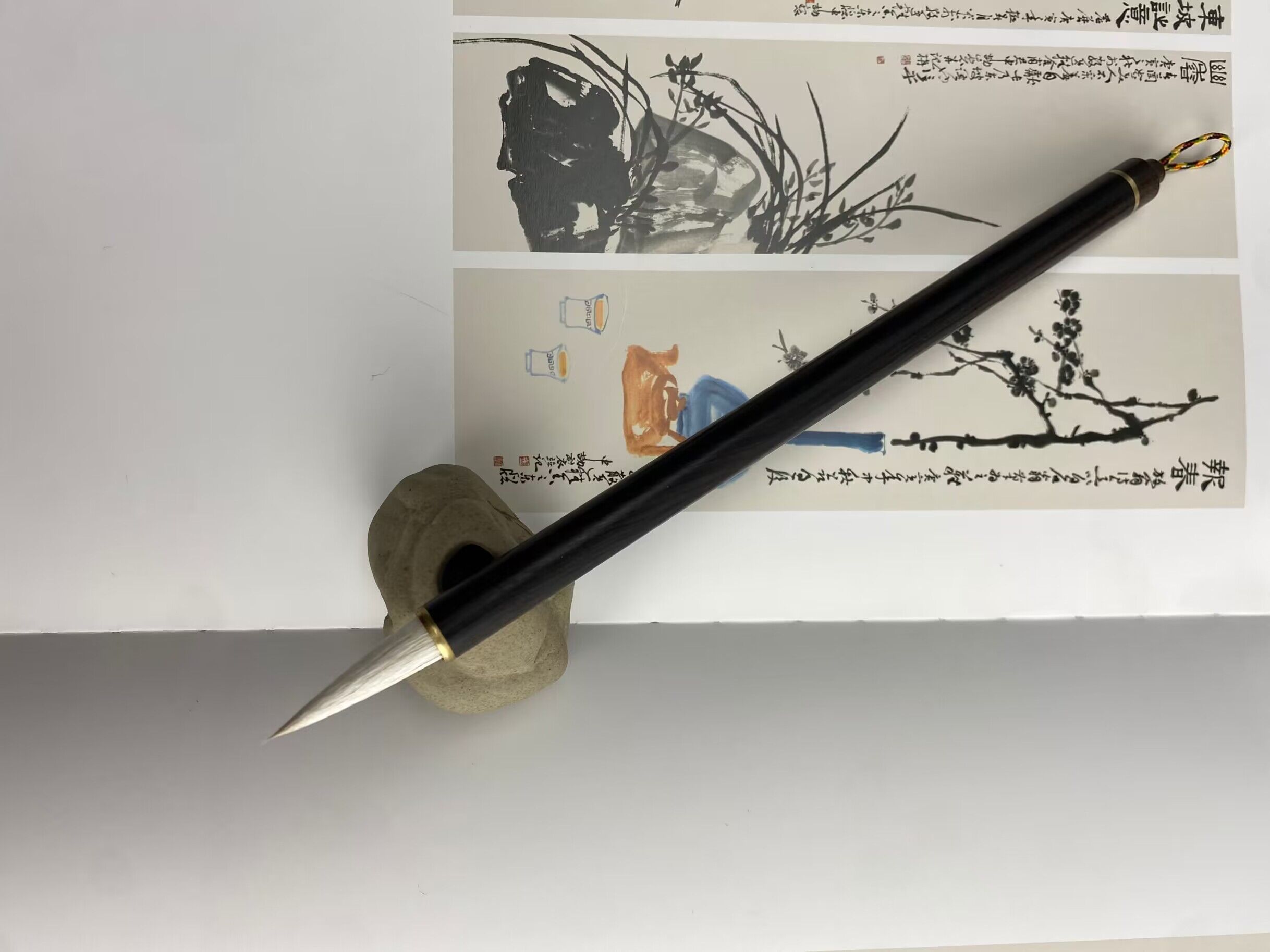 云夕  狼羊兼毫出峰3.0高颜值黑檀木兼毫毛笔